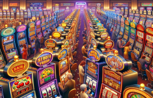 Slot Machines in Fremont Street Experience Slot Machines in Fremont Street Experience