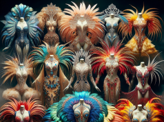 Showgirl Costumes in Paradise, Nevada
