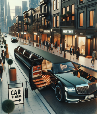 Limousine Rental in Fremont Street Experience Limousine Rental