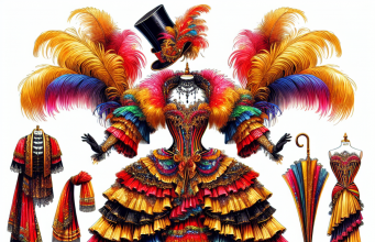 Moulin Rouge Costume in Paradise, Nevada