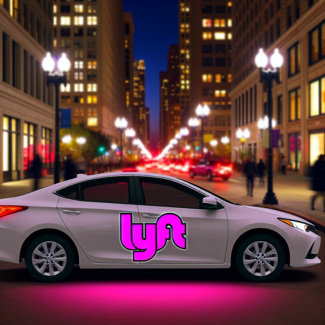 Lyft Car Paradise, Nevada